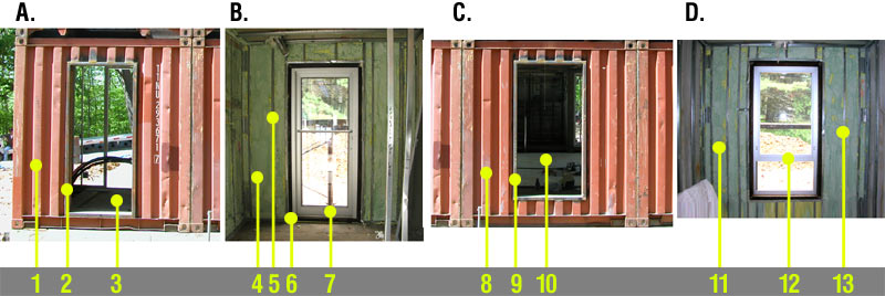 Shipping Container Home - RSCP -  Window and Door Details
