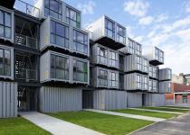 Cité A Docks Student Housing: 100 Student Dorm Rooms Made From Shipping Containers.