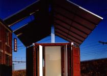 Future Shack - Sean Godsell.  The Original Recycled Shipping Container Prefab Disaster Relief Design.