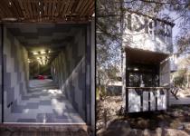 Children`s Activity Centre  By Phooey Architects.  Shipping Container Prefab Green Architecture, Sustainable And Economical.