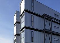 Cité A Docks Student Housing: 100 Student Dorm Rooms Made From Shipping Containers.