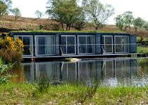 Cove Park.  Off The Grid, Shipping Container Prefab Architecture Artist Retreat. 