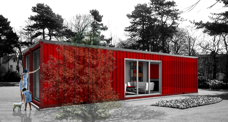 Shipping Container Home Model Design